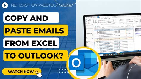 Copy Emails From Excel To Outlook Easily