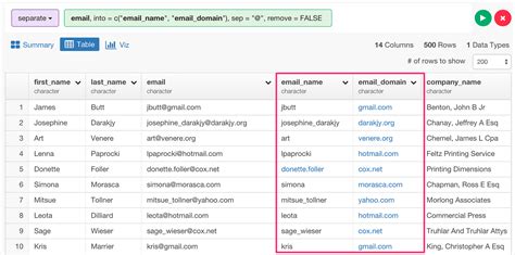 Email domain extraction in Excel