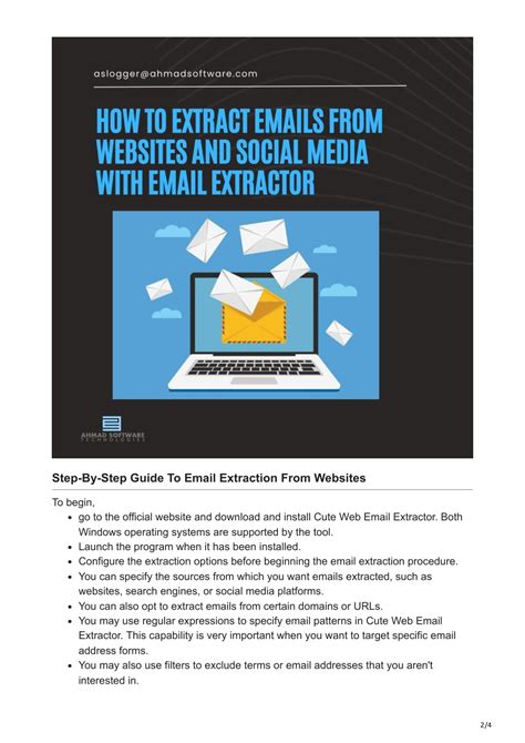 Email Extraction Methods