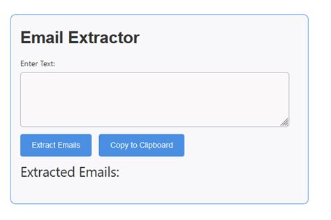 Using regular expressions for email extraction