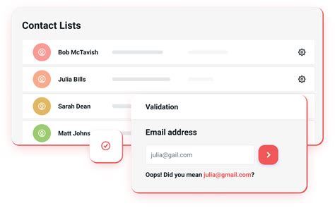 Email list validation tools