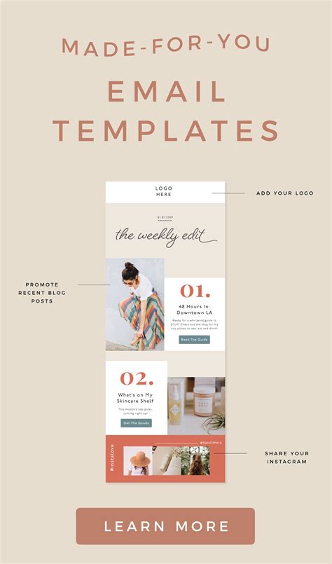 Email marketing templates