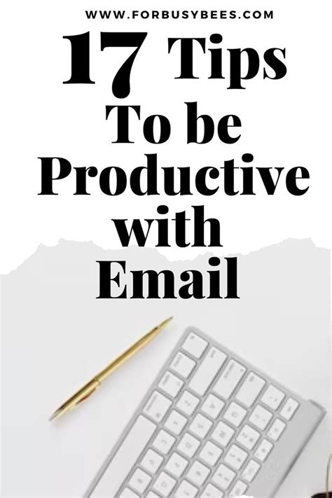 Email Productivity Tips