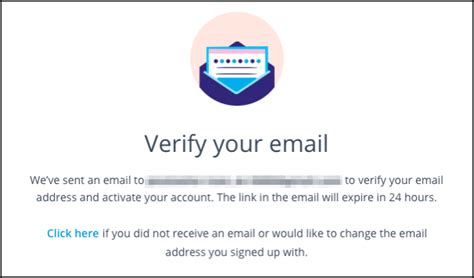 Email verification