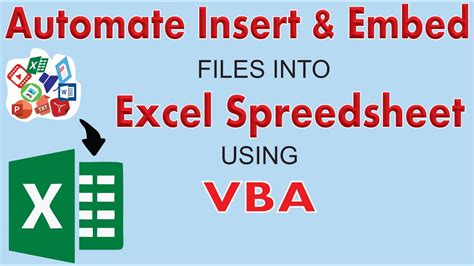 Embed Excel Worksheet VBA