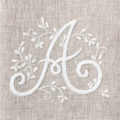 Embroidery letter template free resources