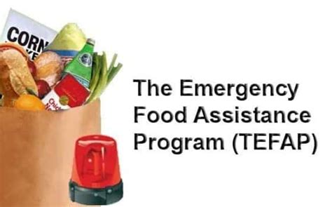 Emergency Food Assistance Program (TEFAP)