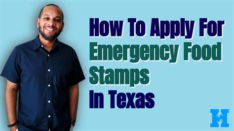 Emergency Food Stamps Benefits Texas