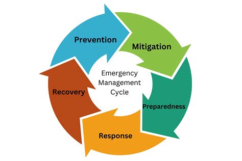 Emergency management professionals responding to a disaster