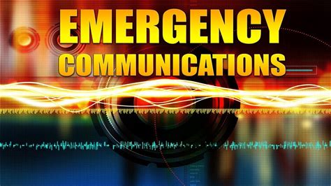 Emergency Services Communication Keywords