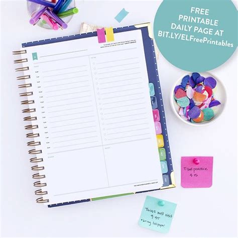 Emily Ley printable organizer