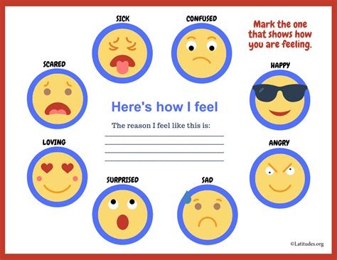 Emoji feelings charts can have numerous benefits for kids