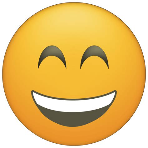 Happy emoji printable face