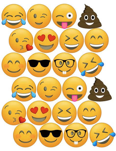 Tips and tricks for using emoji printable faces