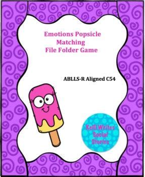 Emotion recognition file folder activity