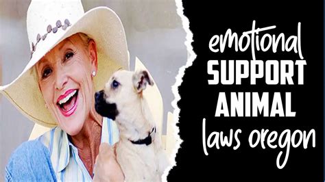 Emotional Support Animal Oregon Law