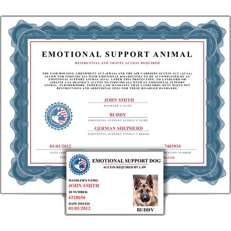 Emotional Support Dog Registration