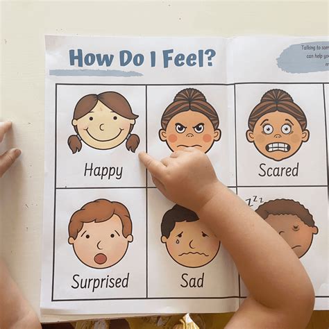 Emotions Chart for Children