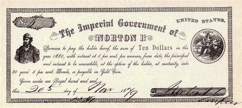 Emperor Norton's Imperial Stamps