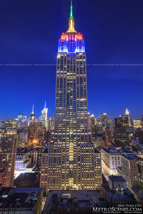 The Empire State Building at Night