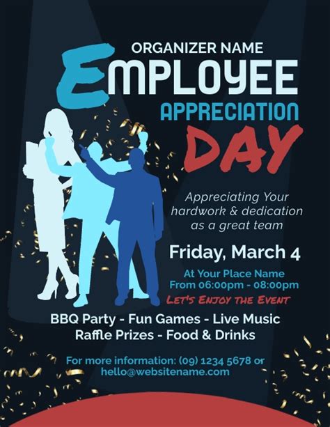 Employee Appreciation Day Flyer Template