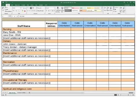 Employee Database Template Training