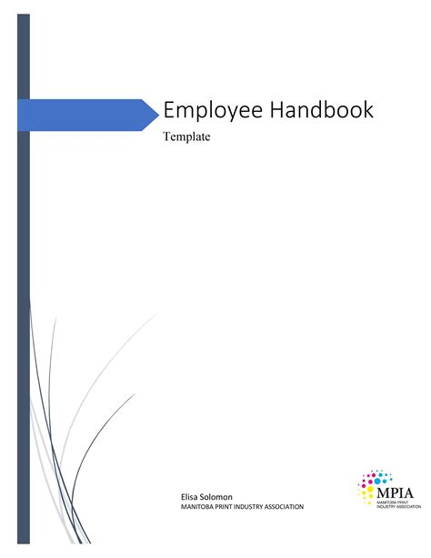 Employee Handbook Template 10