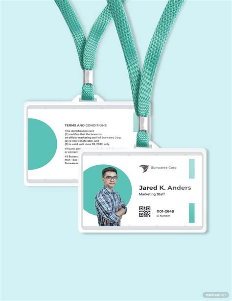 Employee ID Card Template