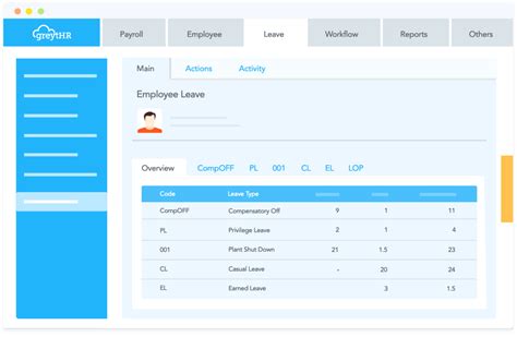 Employee Leave Management Template