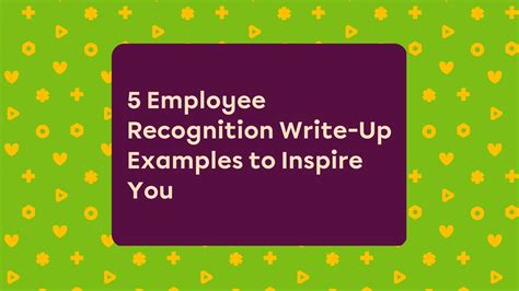 Employee Recognition Examples