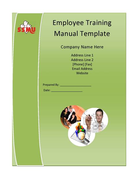 Employee Training Manual Template Design