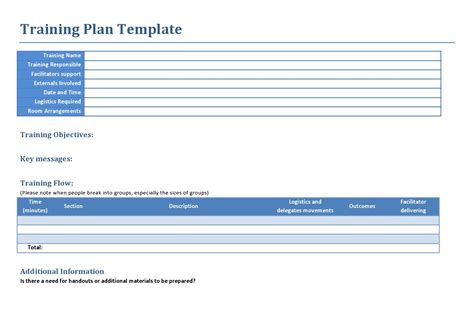 Employee Training Template Design