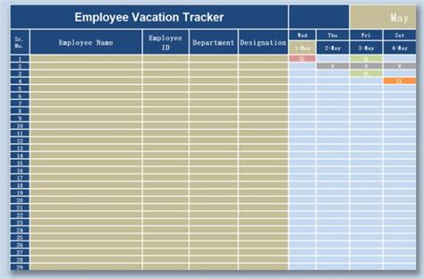 Employee Vacation Balance