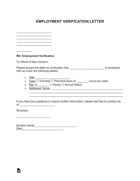 employer verification