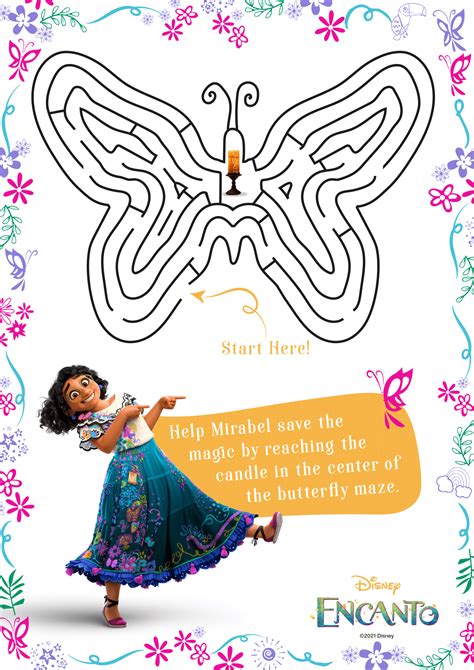 Encanto Activity Sheets Gallery