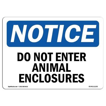 Enclosure sign template design