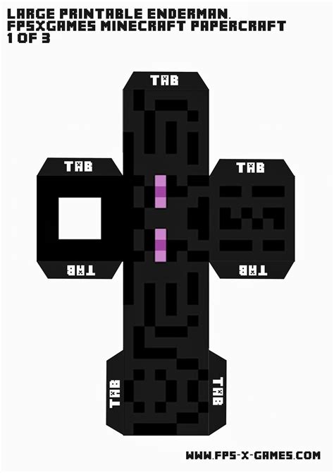 Enderman Head Template 1