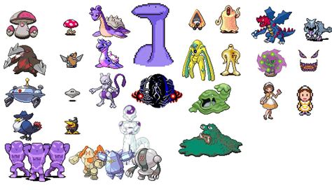 An enemy Pokémon information section