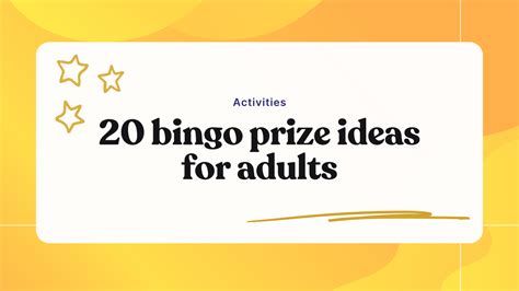 Engaging Bingo Activities