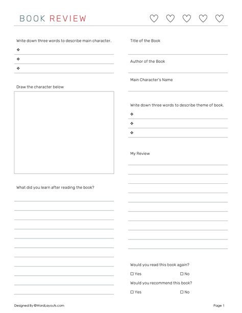 Engaging Book Template 1