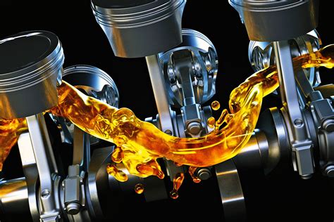 Engine oil lubricates moving parts and reduces friction