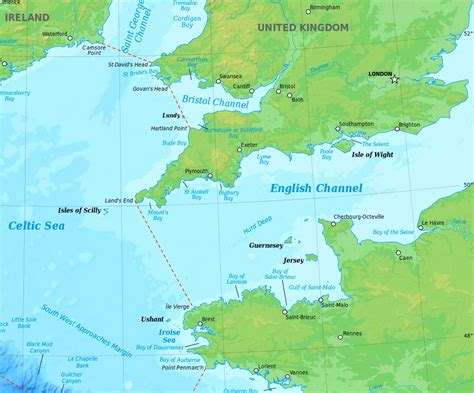 English Channel Maps