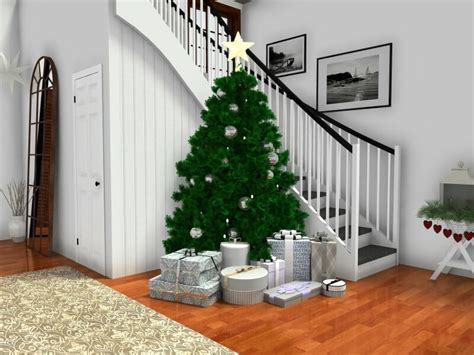 English Garden Christmas Tree Placement