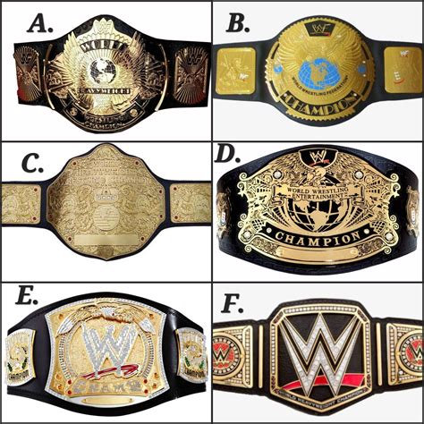 Entertainment Championship Belt Design