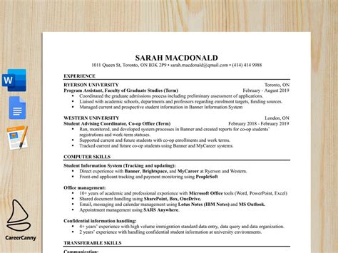 Entry-Level ATS Resume Template