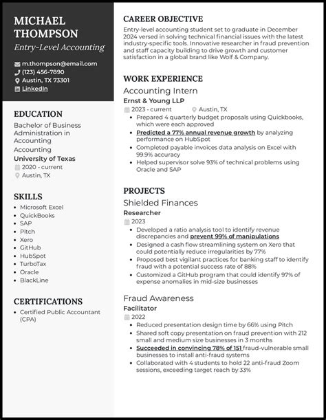 Entry-Level Resume