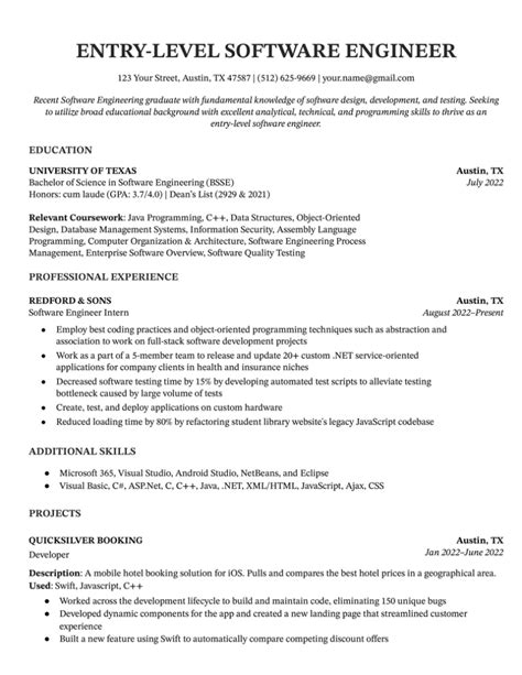 entry-level-software-engineer-resume-template