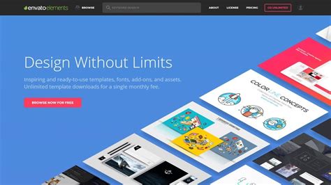 Envato web template gallery 3