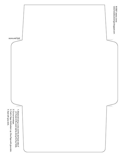 Envelope Template 7