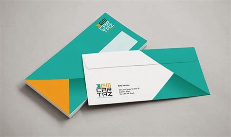 Envelope Template Design Inspiration